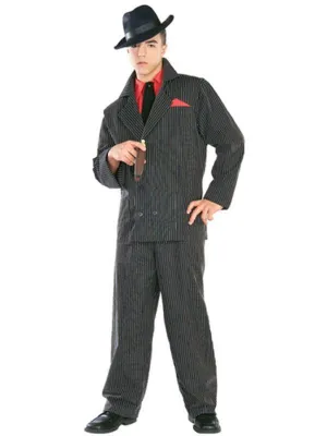 Gangster Premium Costume Size Xl