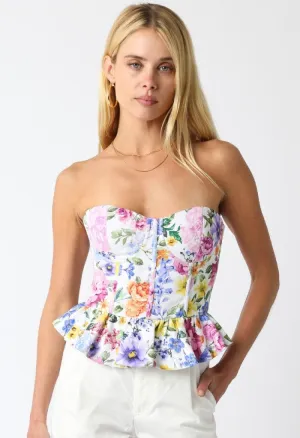 Garden Party Corset Top