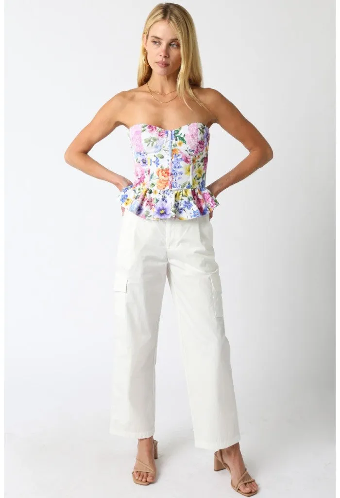 Garden Party Corset Top