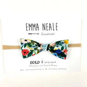Garden Party Ruby Bow Headband