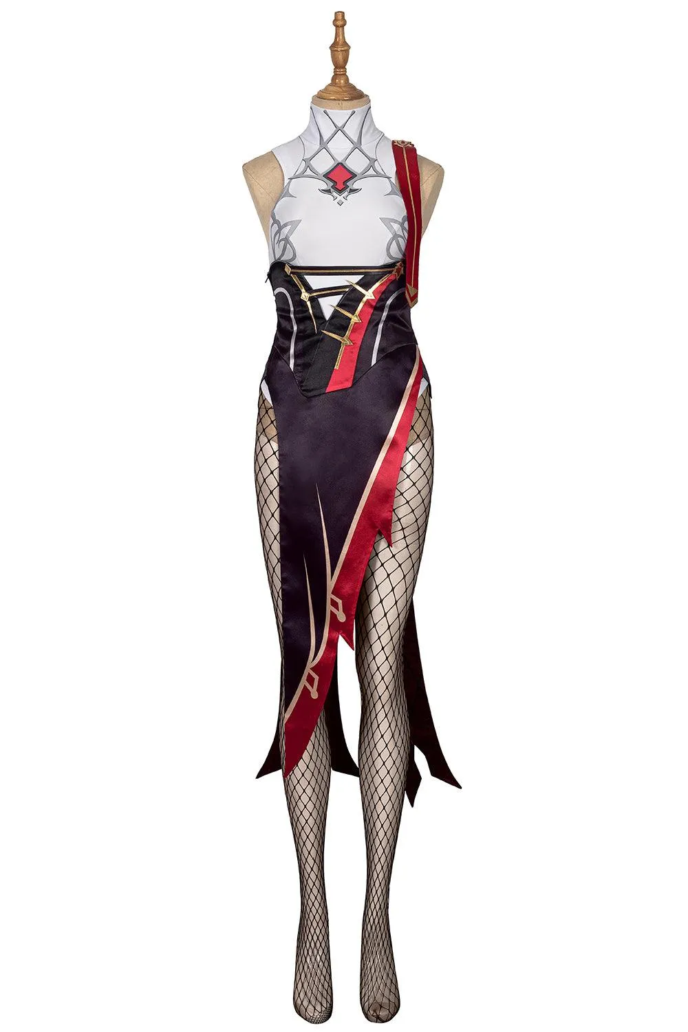 Genshin Impact Rosaria Cosplay Costume Suit