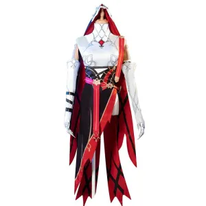 Genshin Impact Rosaria Cosplay Costume Suit