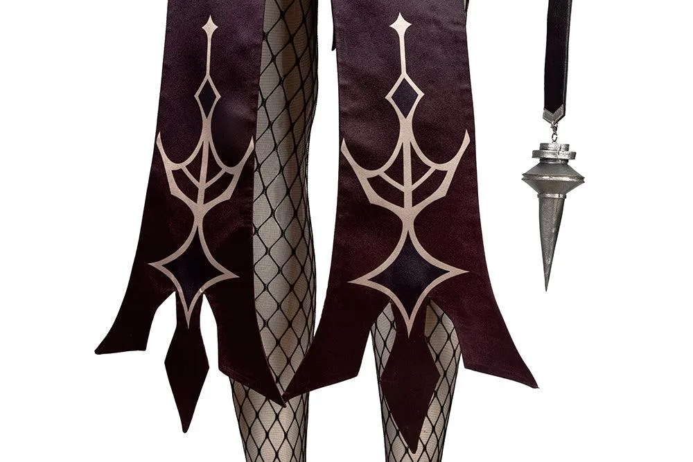 Genshin Impact Rosaria Cosplay Costume Suit