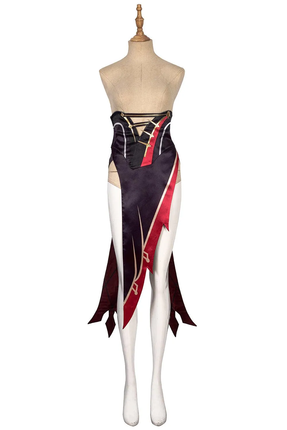 Genshin Impact Rosaria Cosplay Costume Suit