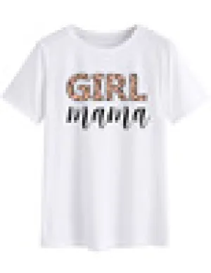 Girl Mama Summer Women Shirts