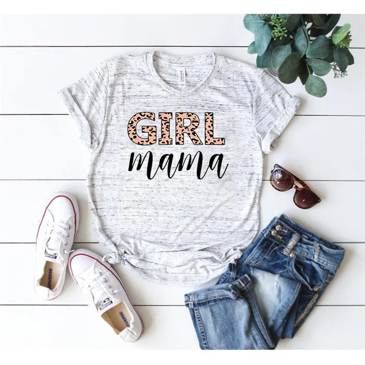 Girl Mama Summer Women Shirts