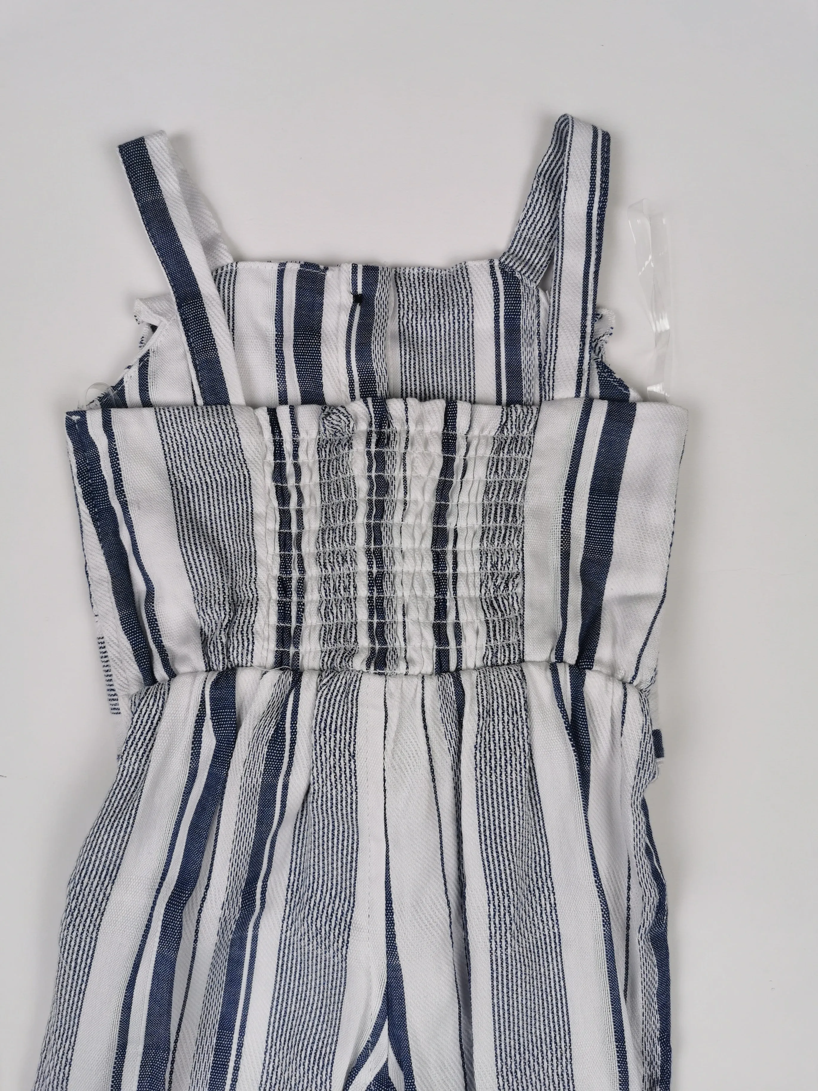 GIRL SIZE 2 YEARS - HABITUAL, Stripped Cotton Romper NWT B46