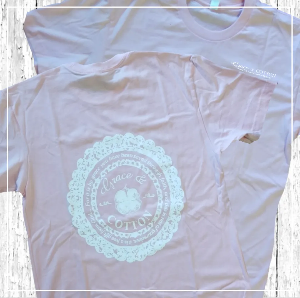 Grace & Cotton Lace Logo - Multiple Colors