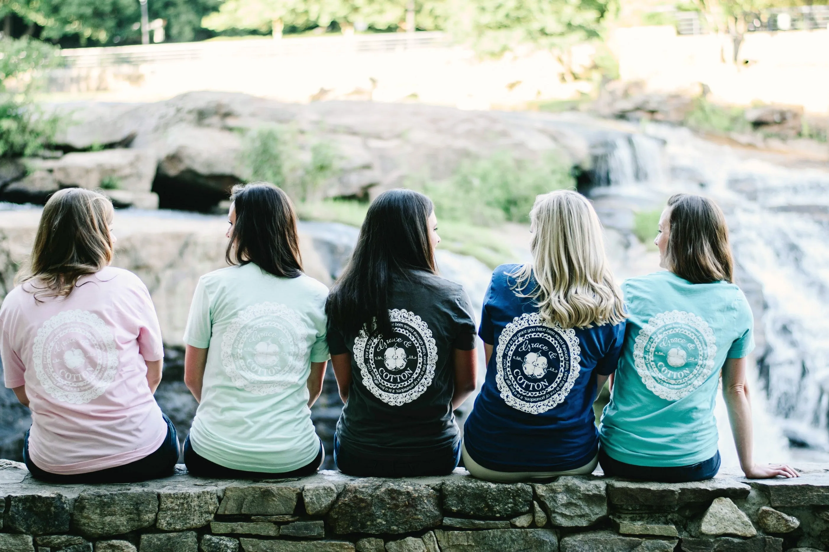 Grace & Cotton Lace Logo - Multiple Colors