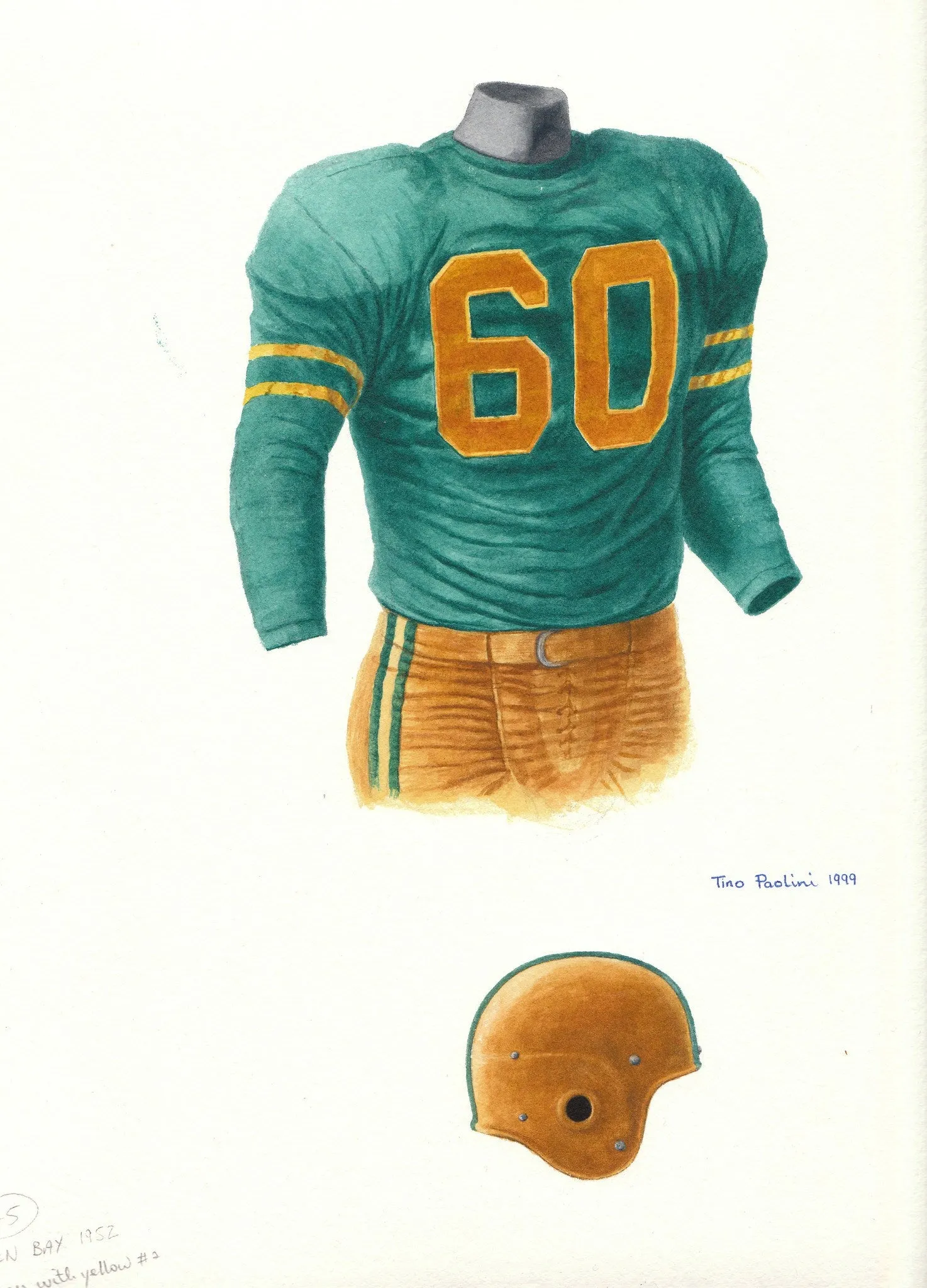 Green Bay Packers 1952 - Poster 1   2