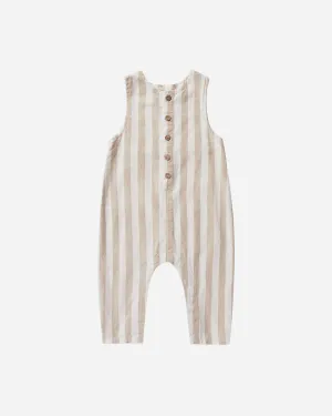 GREY STRIPE JUMPSUIT