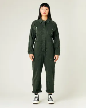 Hallie Sea Green Cotton Coverall