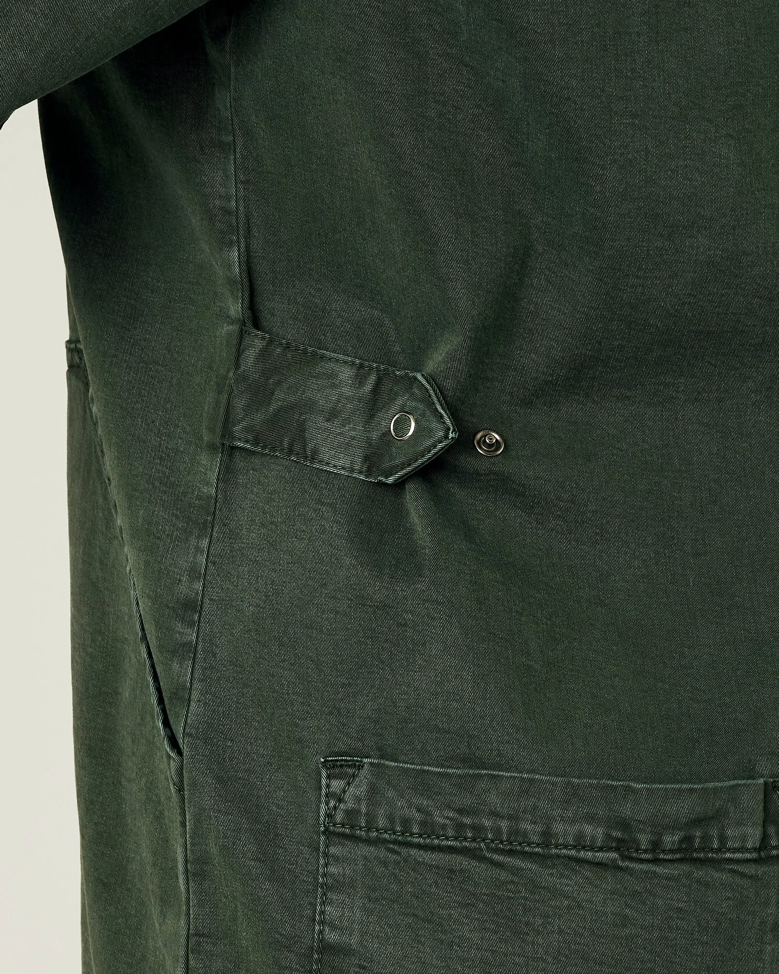 Hallie Sea Green Cotton Coverall