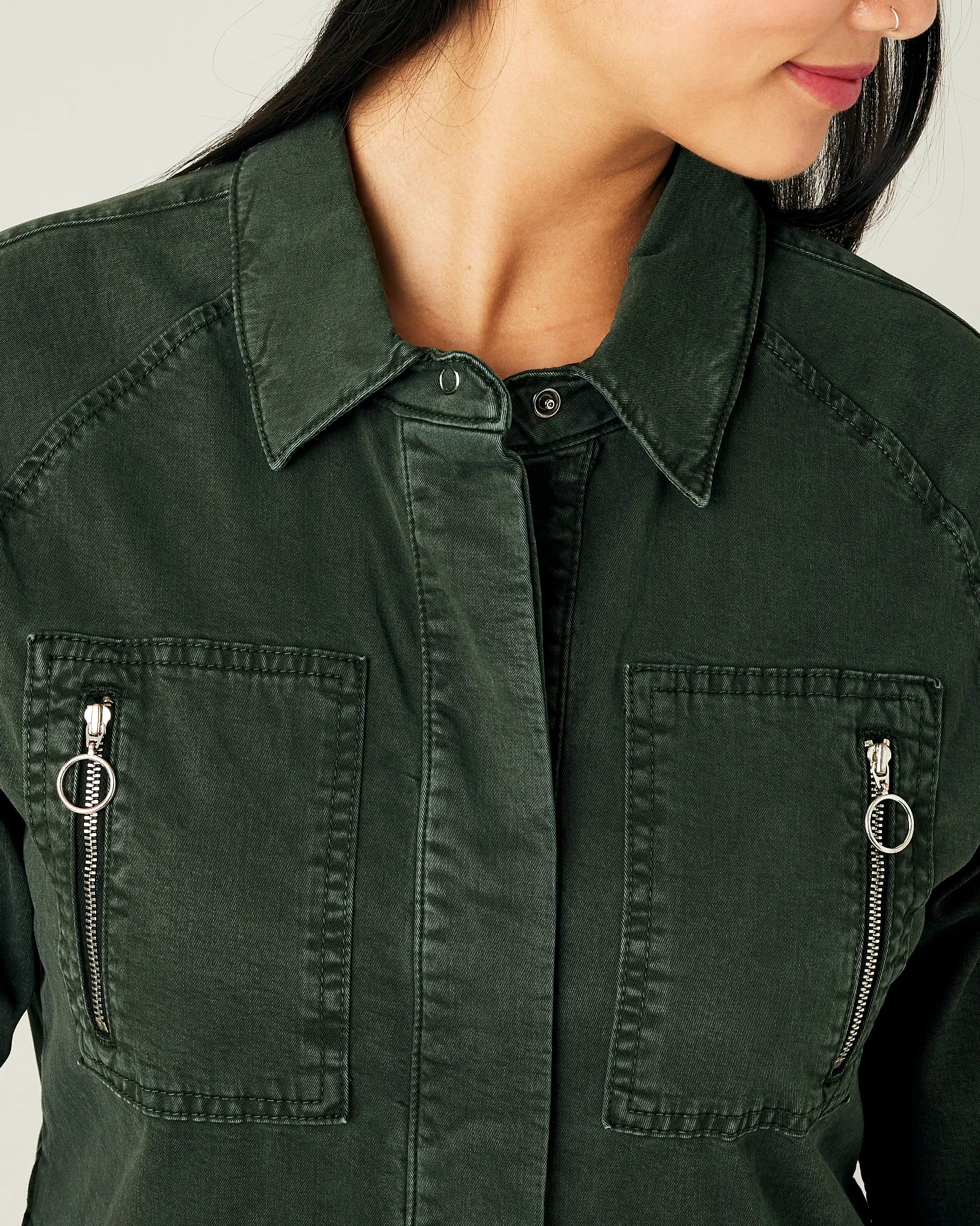 Hallie Sea Green Cotton Coverall