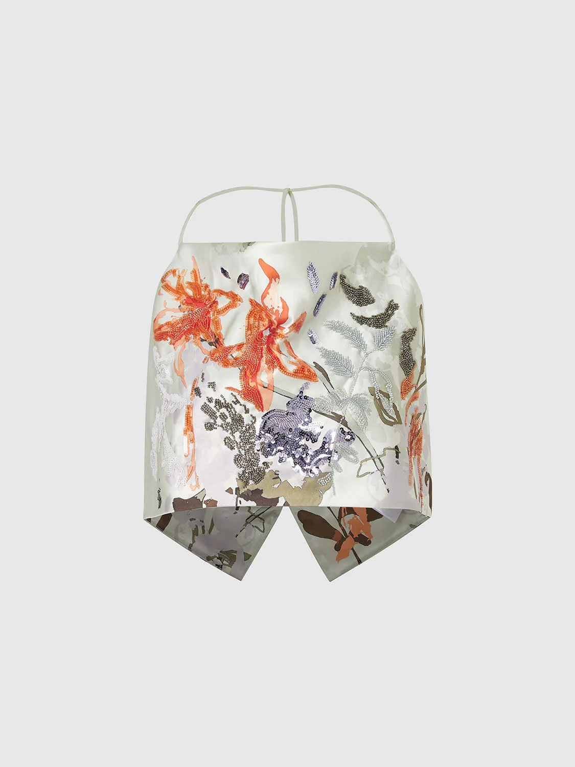 Halter Neck Cami Tops