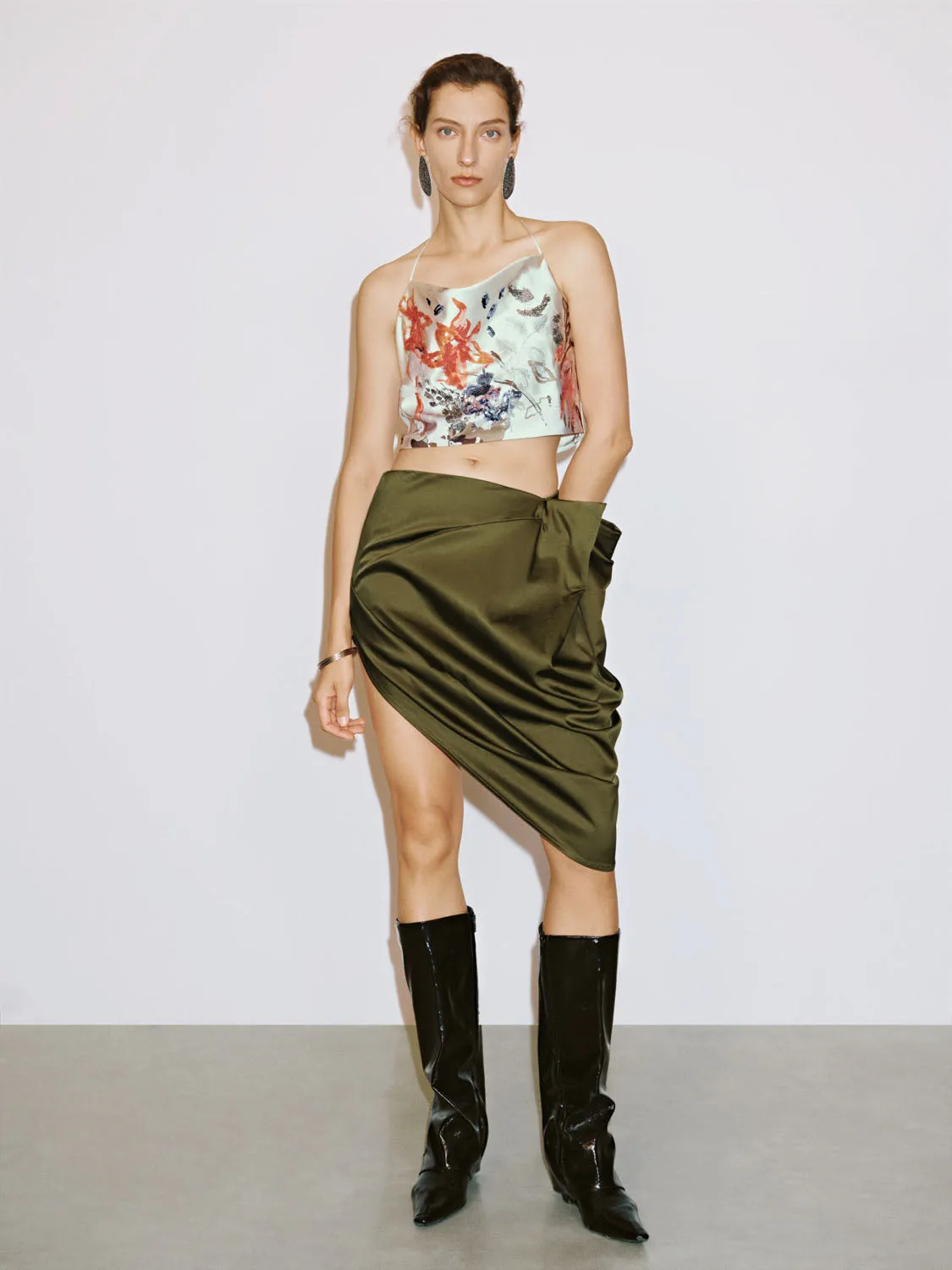 Halter Neck Cami Tops