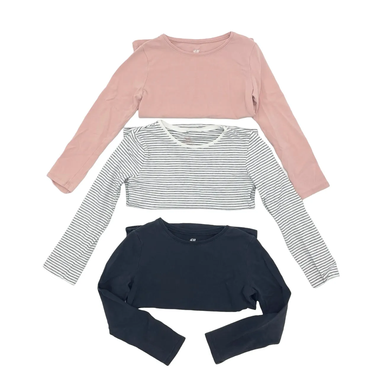 H&M tops (x3) - 4-6