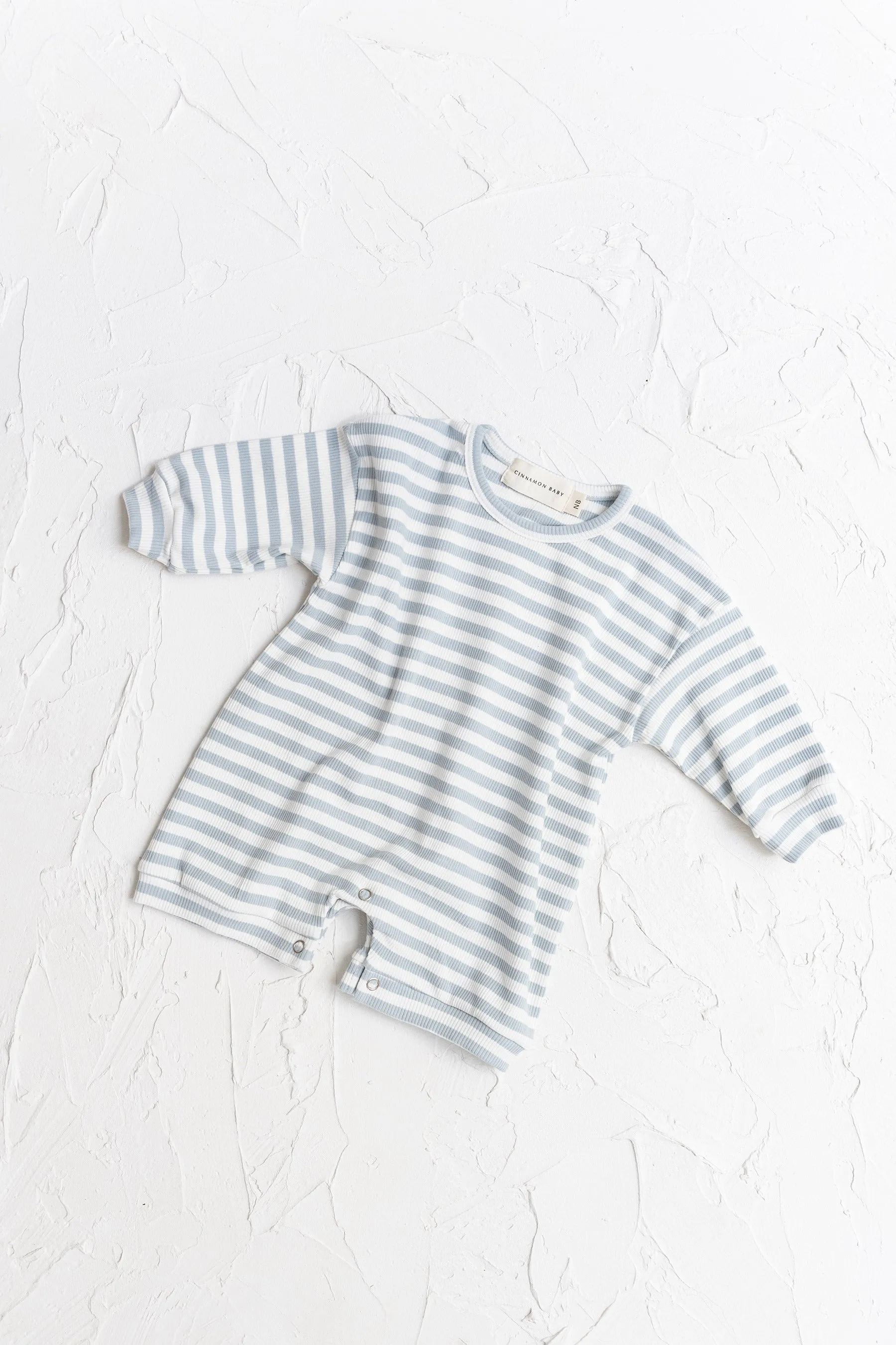 Hampton Romper - Baby Blue