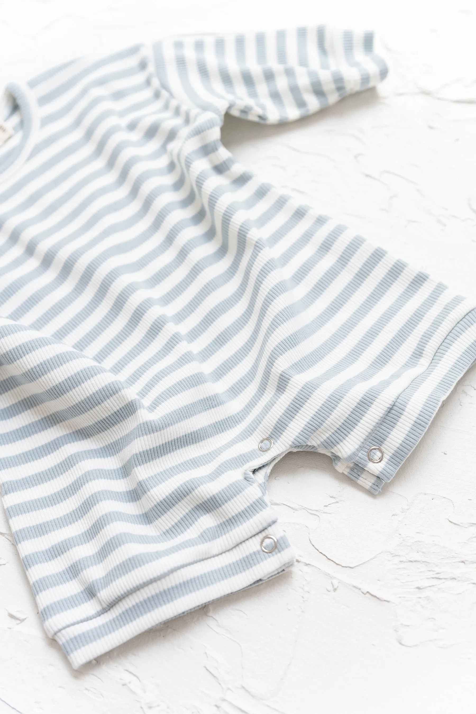 Hampton Romper - Baby Blue