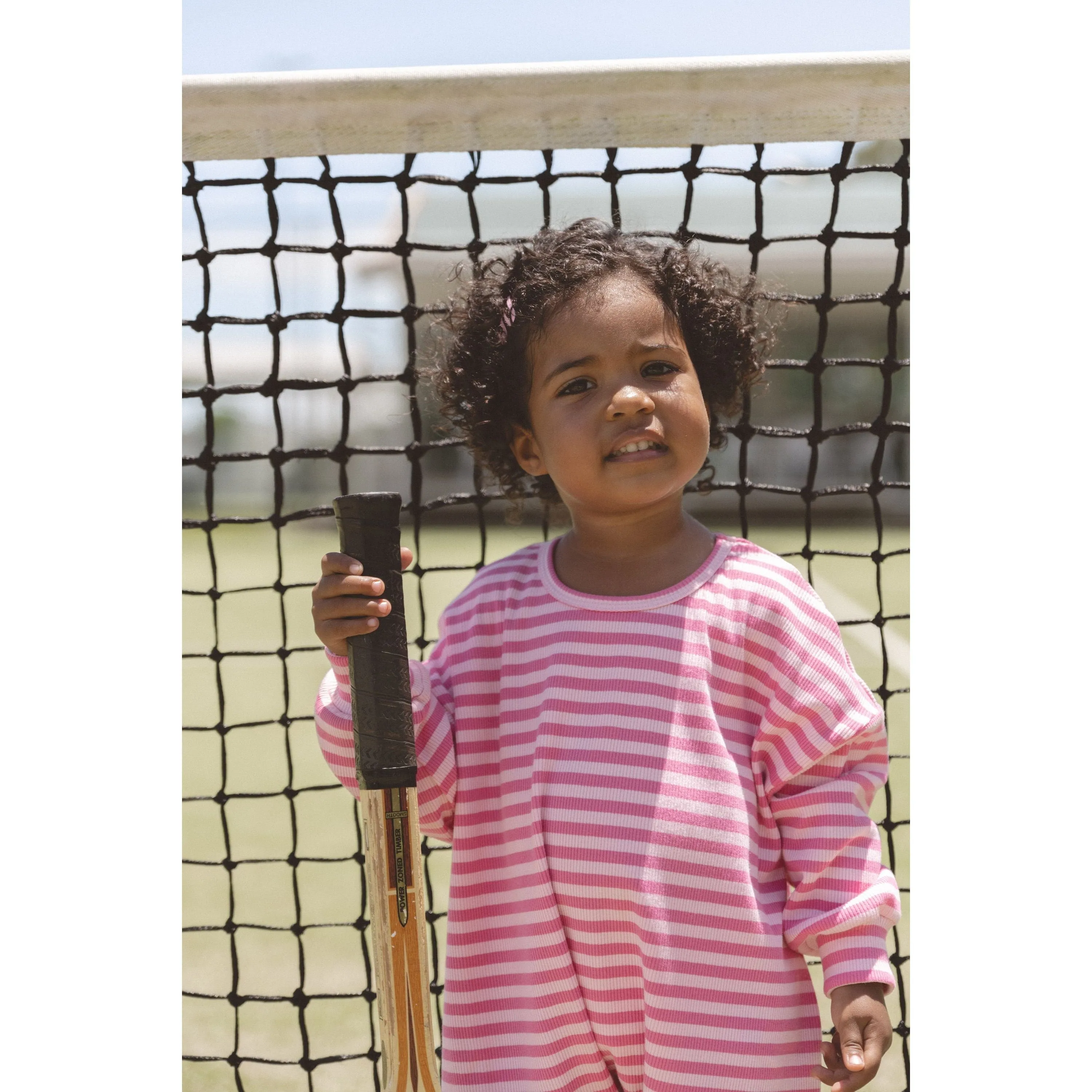 Hampton Romper - Baby Pink
