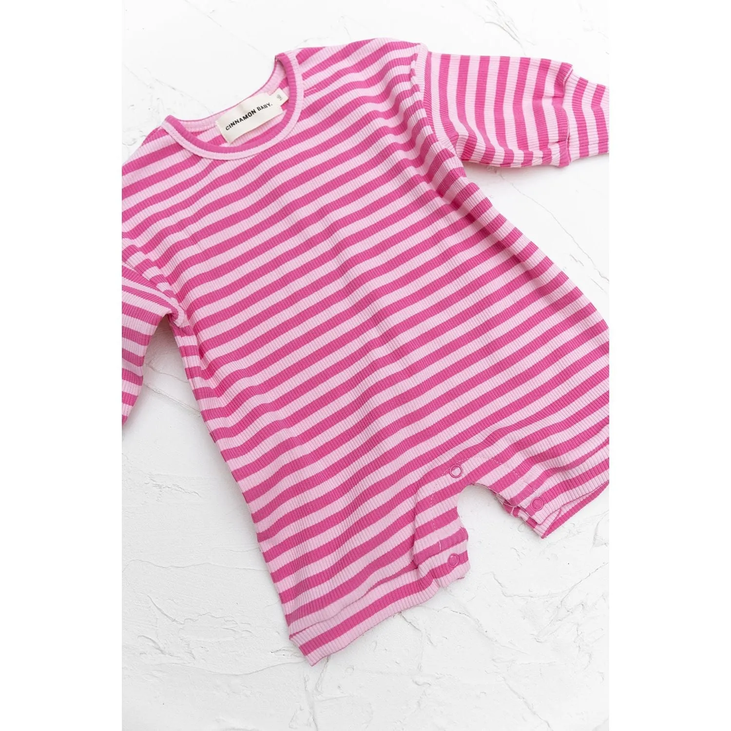 Hampton Romper - Baby Pink