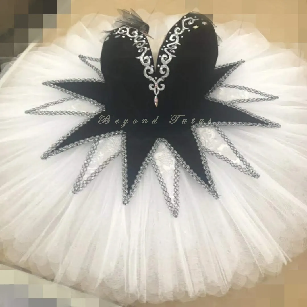 Harlequinade Black and White Tutu