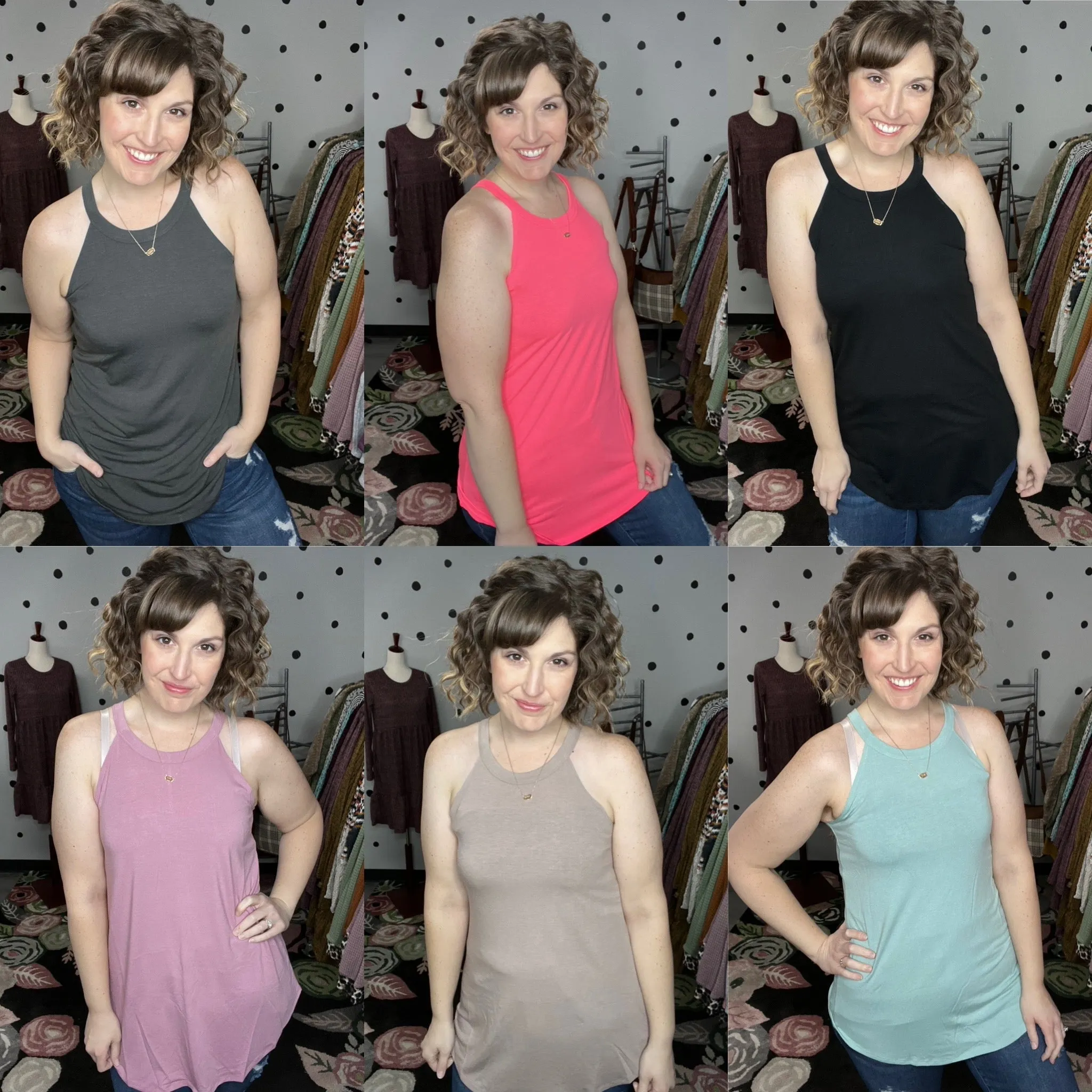 Harper | Halter Neck Tank