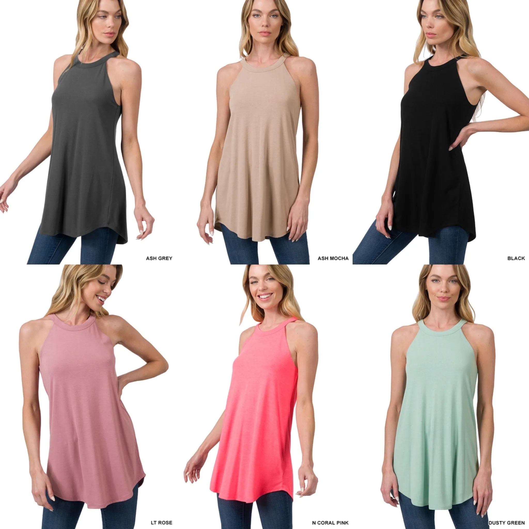 Harper | Halter Neck Tank