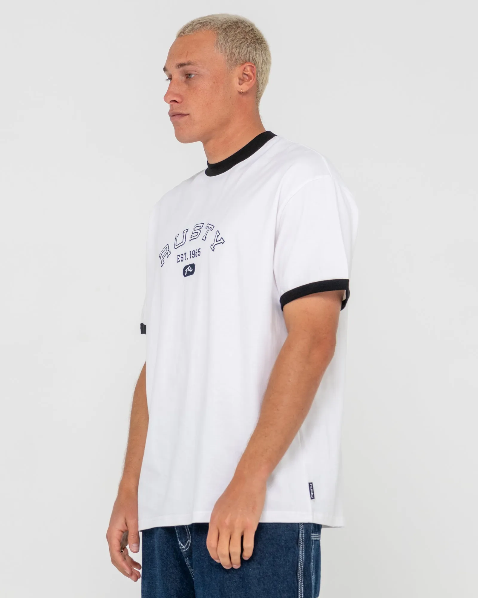Harvard Oversized Ringer Tee