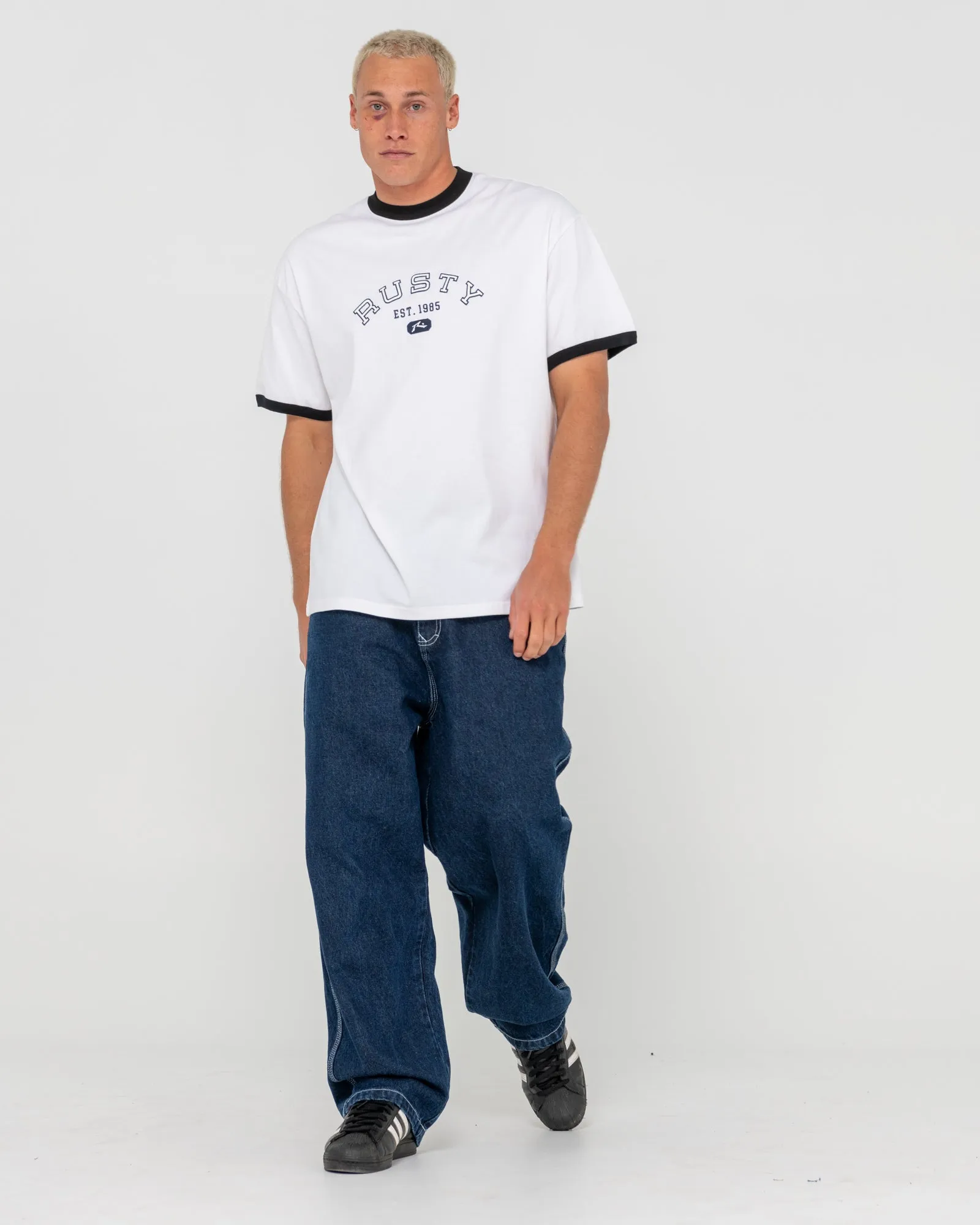 Harvard Oversized Ringer Tee