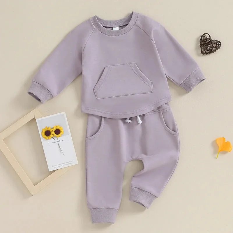Hayden Dip Hem Tracksuit Lilac