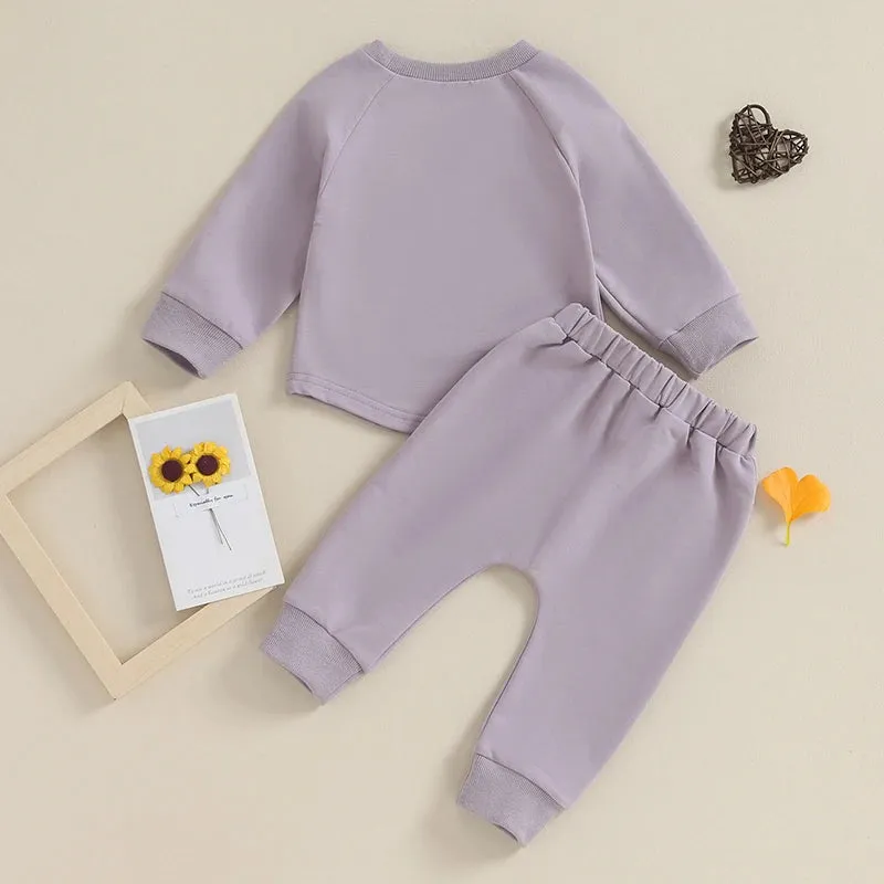 Hayden Dip Hem Tracksuit Lilac