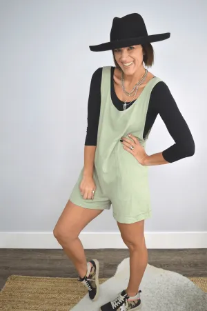 Hazel Blues® | Harlee Linen Romper