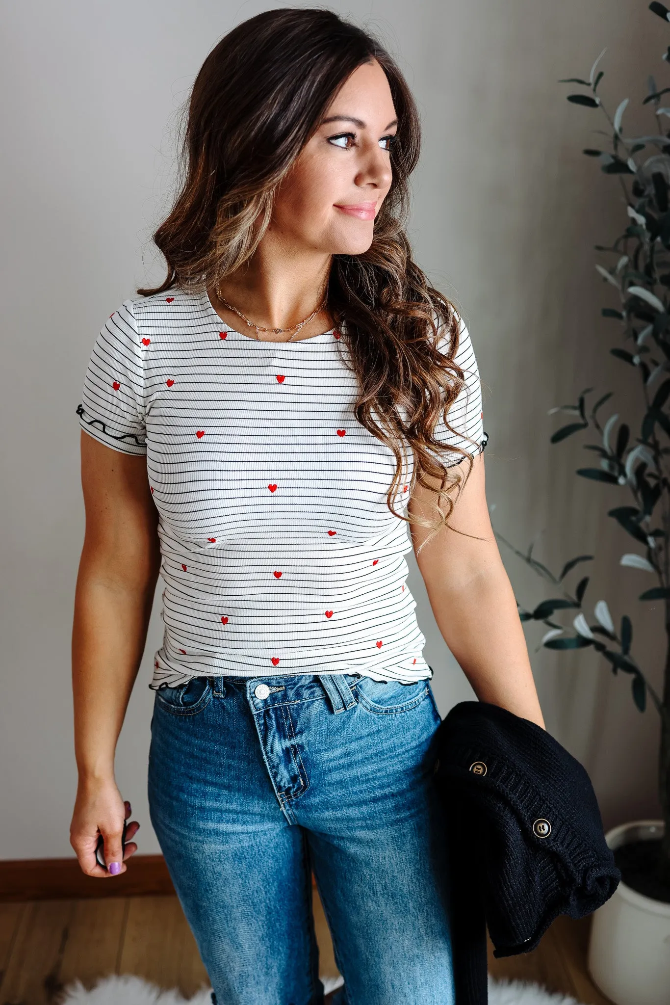 Hearts and Stripes Tee