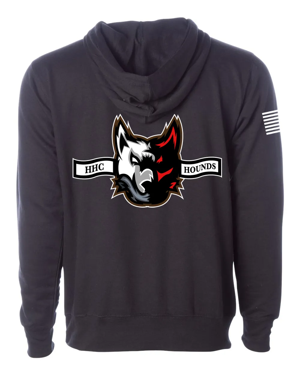 HHC HOUNDS 186 BSB Comfort Unisex Hooded Sweatshirt - qL953g