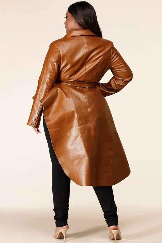 High Low Peplum Jacket