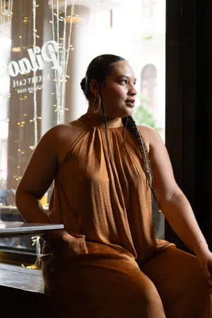 High neck jumpsuit