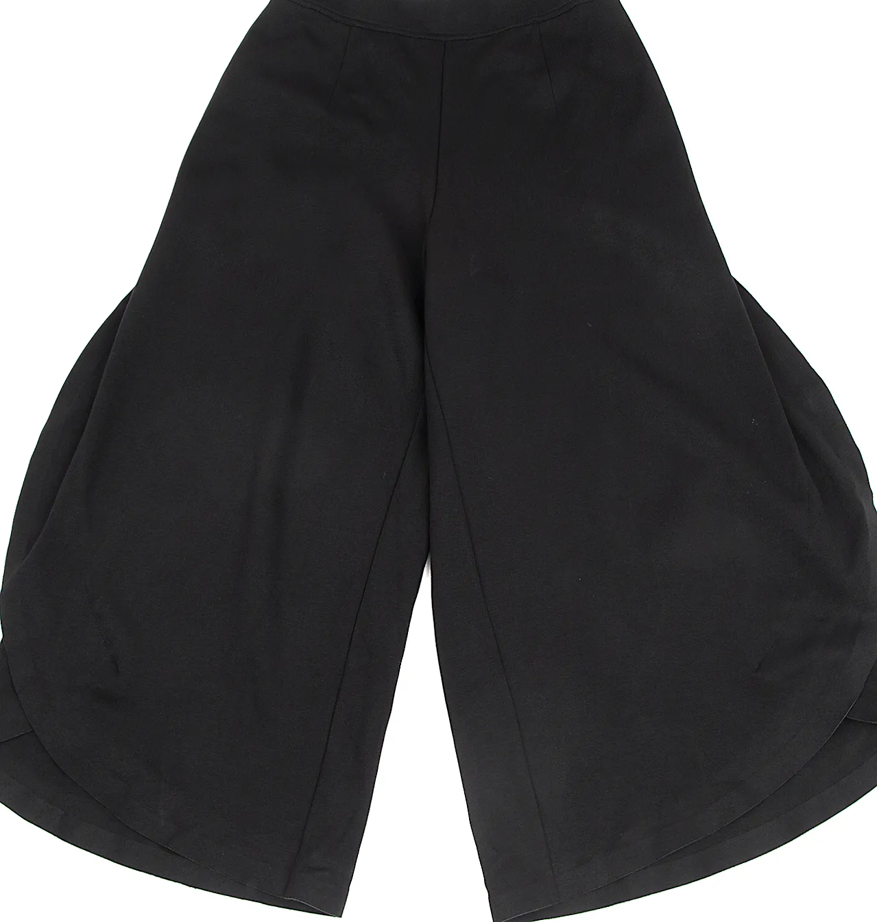 HIROKO KOSHINO JAPAN. TRUNK Design. Black Wide Pants