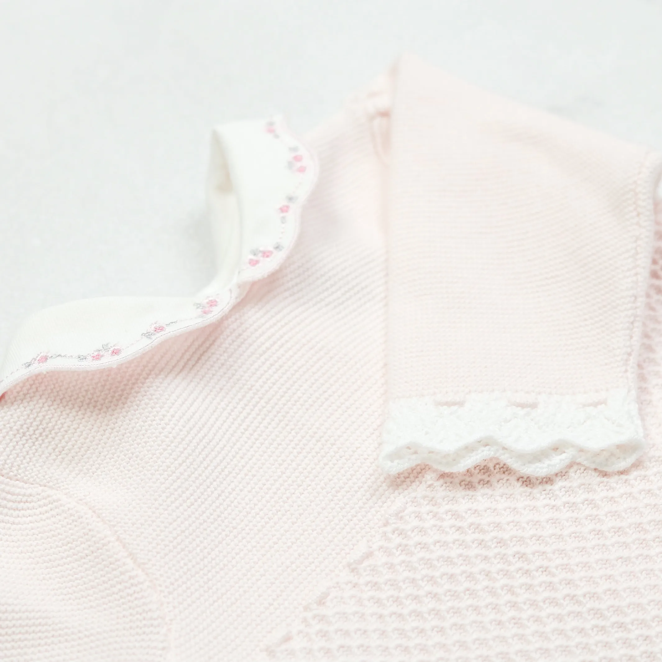 Holly Beautiful Pink Knit Girls Outfit