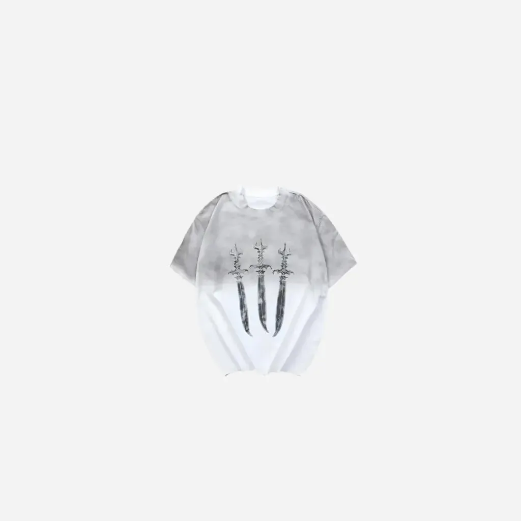 Holy Sword Printed Washed Tee