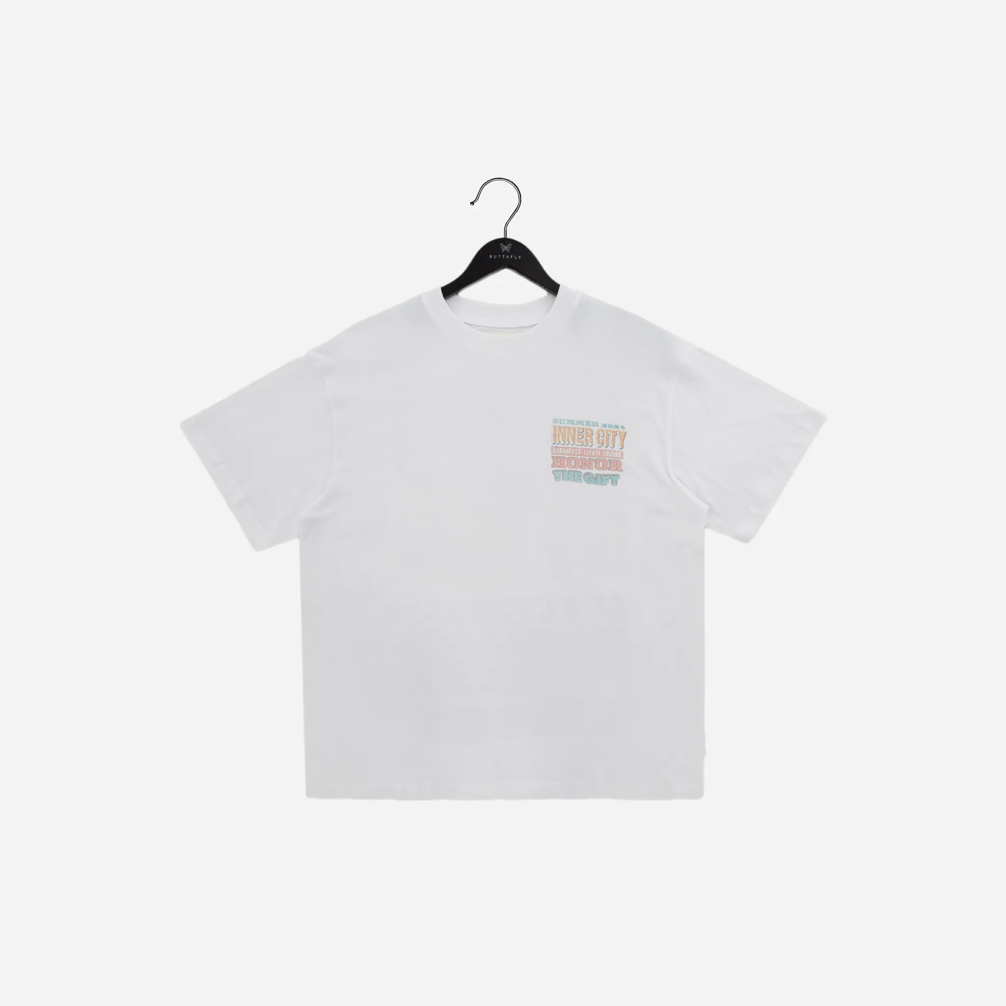 Honor The Gift HTG Burgers SS Tee HTG240246 White