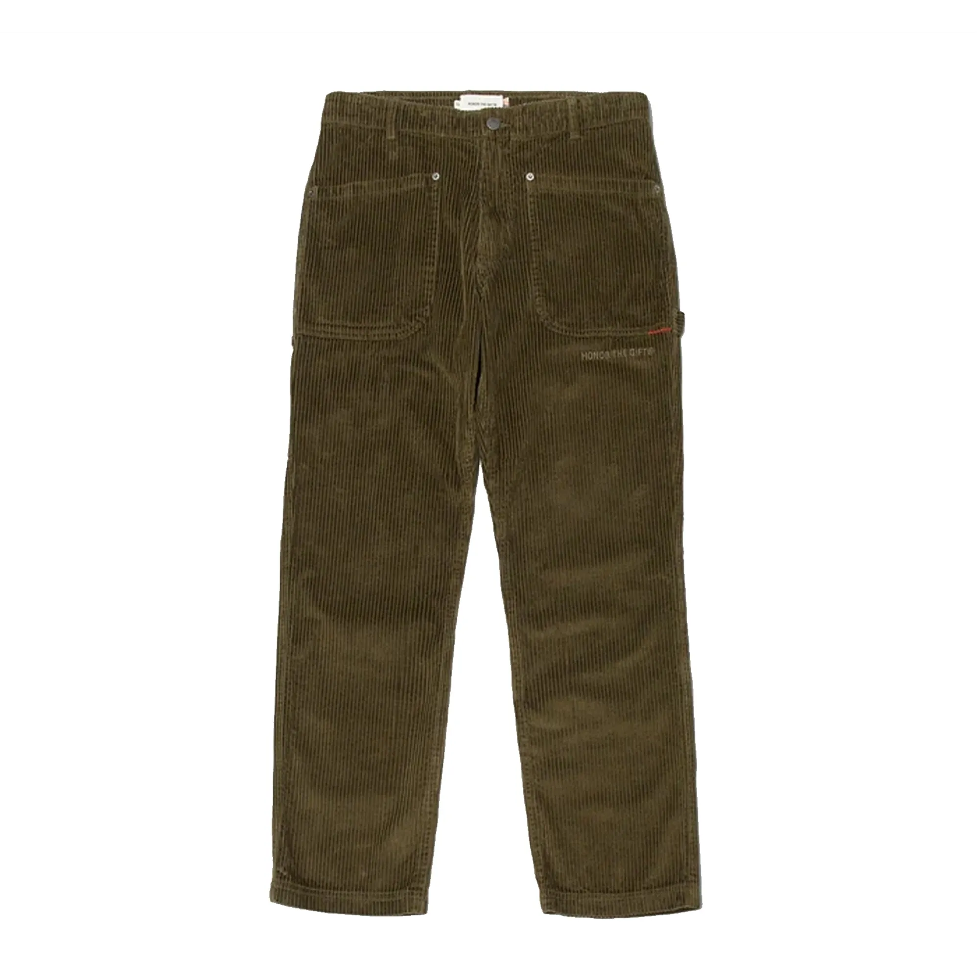 Honor The Gift Mens C-Fall Corduroy Carpenter Pants 'Forest'