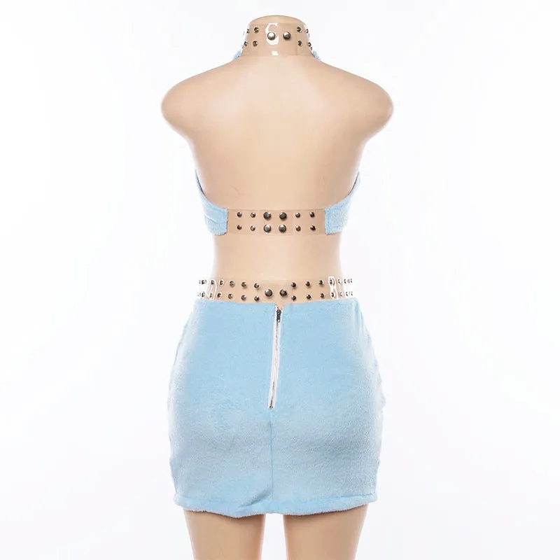 House Bunny Halter Set - *LIMITED QUANTITY