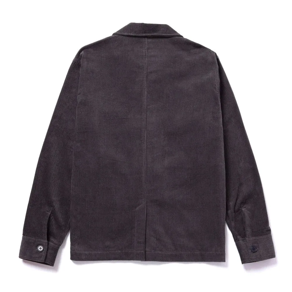 Huf - Corduroy Chore Womens Jacket Blue Graphite