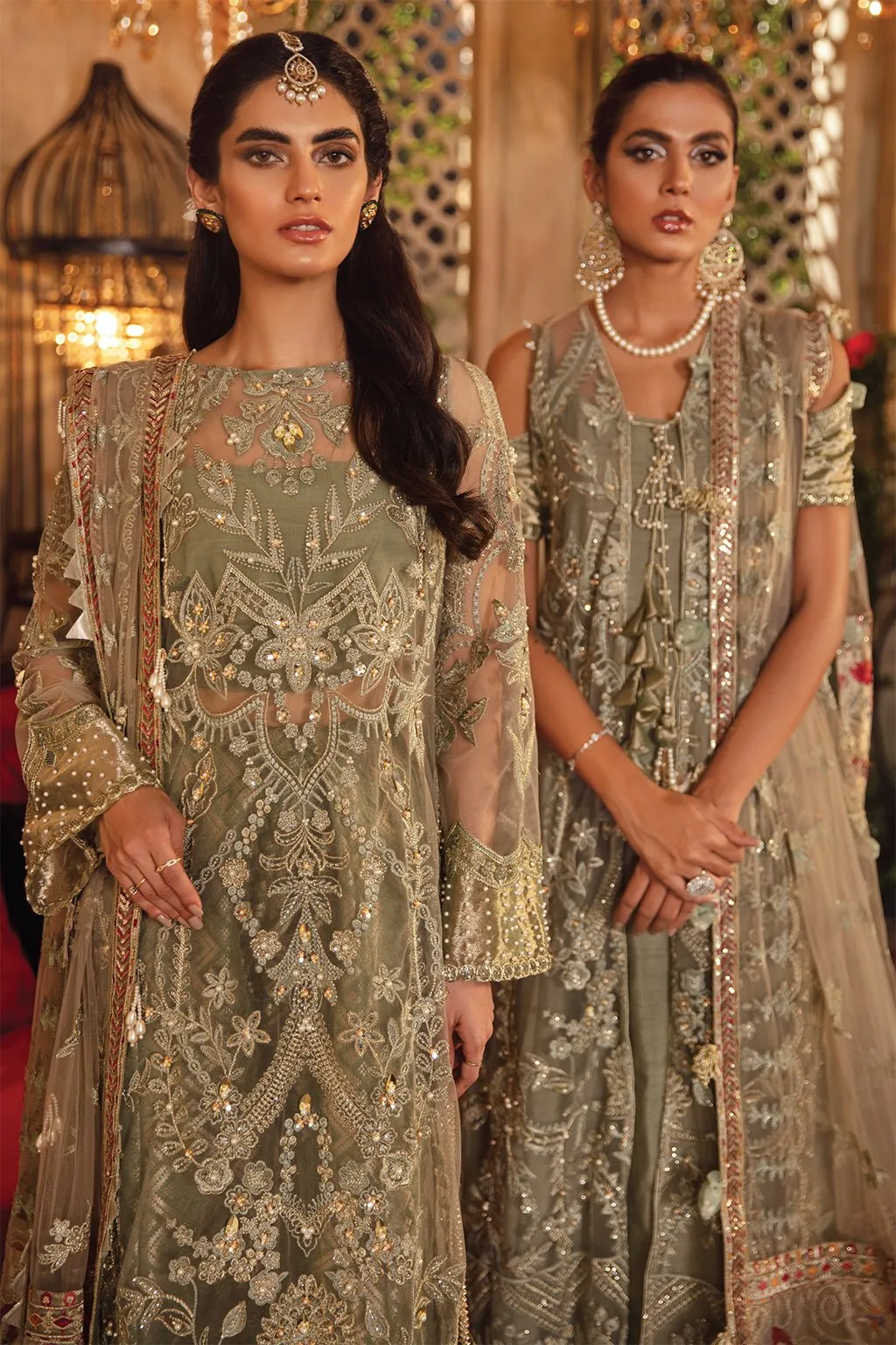 IMC-09 REVERIE-3PC | Iznik Meraki Luxury Chiffon Collection 2021 | Unstitched Embroidered Luxury Chiffon Suits