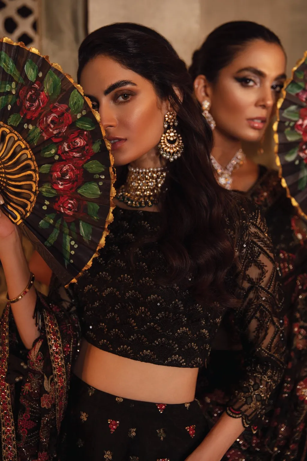 IMC-10 ROCOCO-3PC | Iznik Meraki Luxury Chiffon Collection 2021 | Unstitched Embroidered Luxury Chiffon Suits