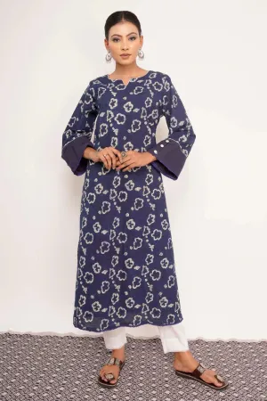 Indigo Dabu Printed Kurta Set