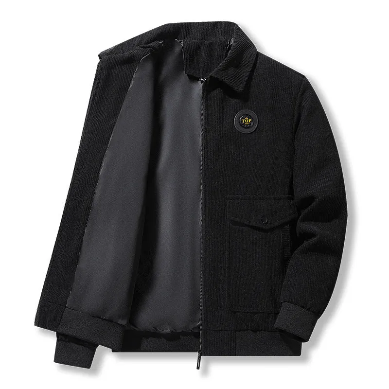 INSTOCK - Corduroy Jacket Men's Autumn and Winter Plush