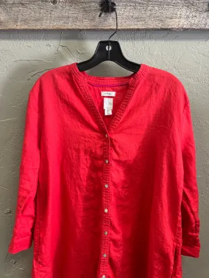 JOIE LINEN SHIRT DRESS