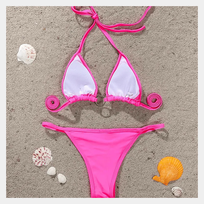 Jordyn Diamond Halter Bikini Swimwear